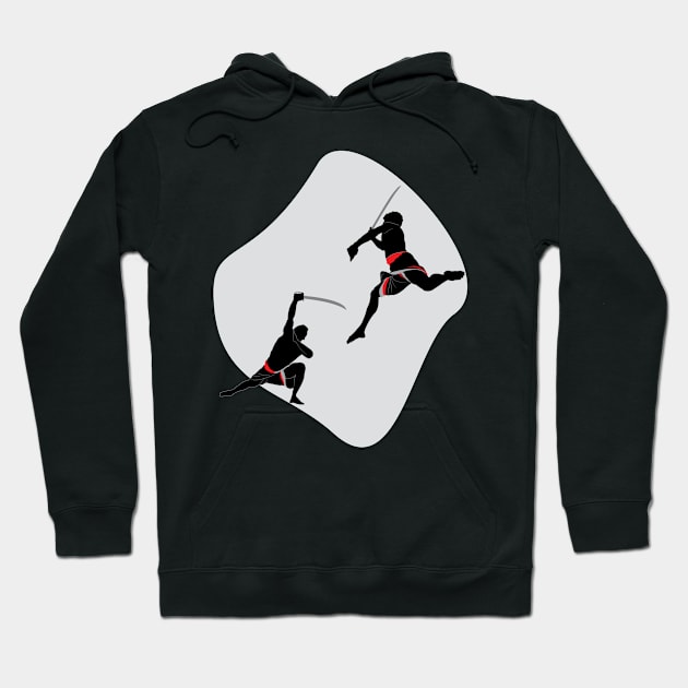 fighting practice Hoodie by Express Yourself everyday